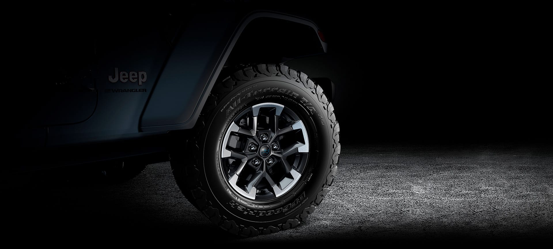 Jeep Wrangler, праве переднє колесо