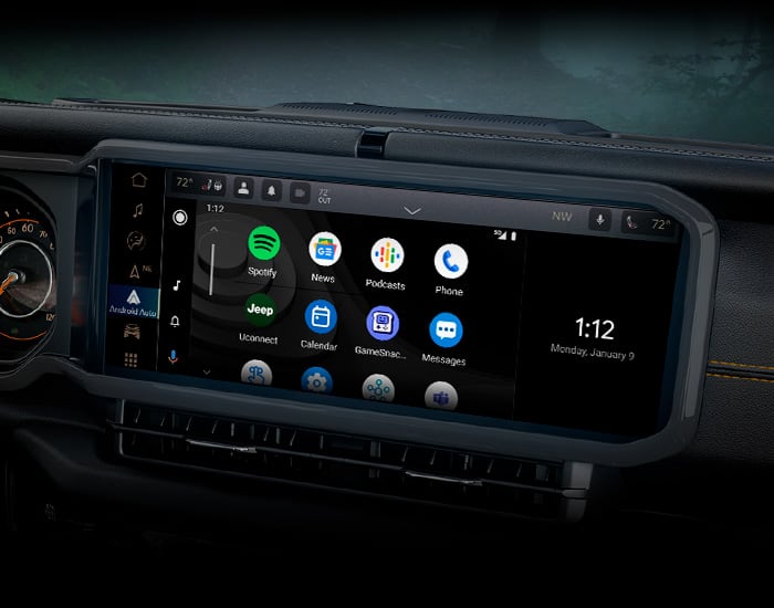 Jeep Wrangler, інформаційно-розважальна система Uconnect 5