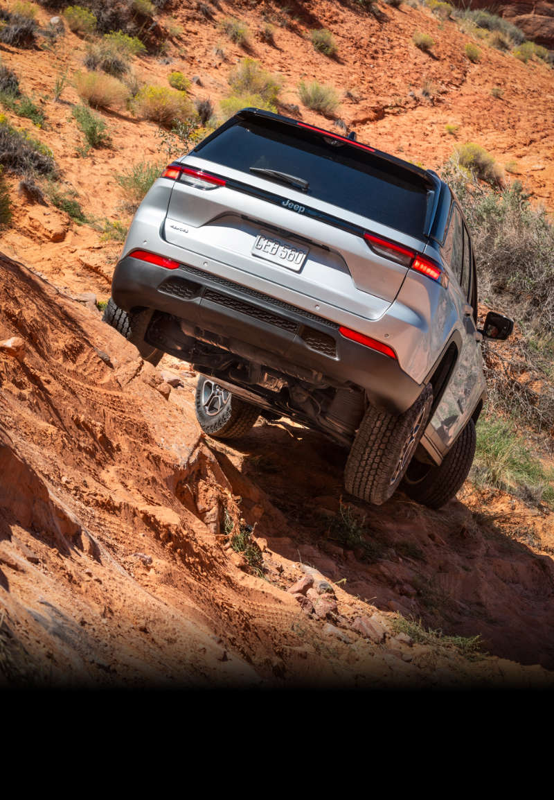 Jeep Grand Cherokee, подолання скалистої місцевості