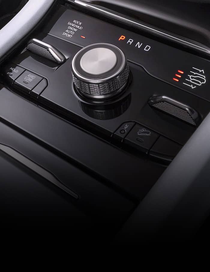 Jeep Grand Cherokee, контролер режимів їзди