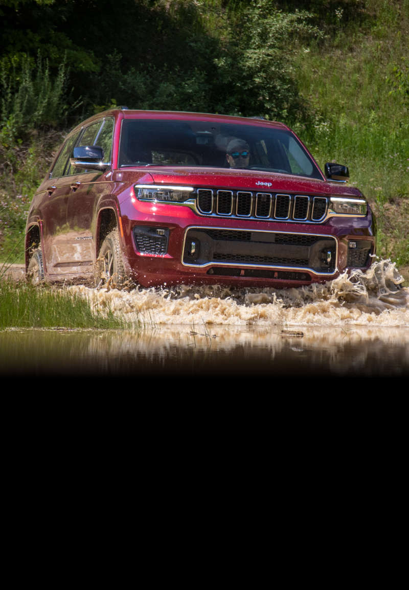 Jeep Grand Cherokee, подолання водяної перешкоди