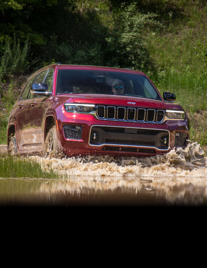 Jeep Grand Cherokee, подолання водяної перешкоди